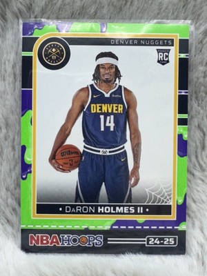 2024-25 Hoops Haunted Hoops #246 DaRon Holmes II Slime RC