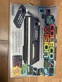 COLECOVISION CONSOLE & EXPANSION MODULE 2 WHEEL - BOX & STYROFOAM ONLY-NO SYSTEM