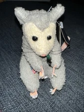 Coke Coca Cola Possy The Oposum beanie plush 6" with tag Name written on tag