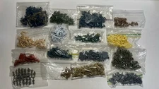 16x Bags of Unpainted Plastic Soldiers – Various Types & Colors Mixed Brands *15