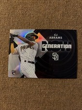 2022 Topps Chrome Update Series Generation Now Chrome C.J. Abrams #GNC-9 (RC)