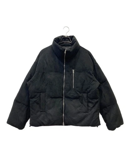 CLEL Volume Highneck Short Eco Down Jacket Men's Size M Black - product listing photo