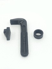 RIDGID 14" PIPE WRENCH REPLACEMENT PARTS SET HOOK JAW HEEL JAW ADJUSTING NUT