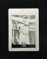 2025 Topps Archives Lou Gehrig #226 Black Printing Plate 1/1 Yankees QI95