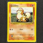Growlithe - 28/102 - Uncommon - Base Set - Pokemon Card - LP