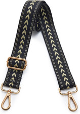 Purse Strap Replacement Crossbody Handbag Stripe Wide Adjustable