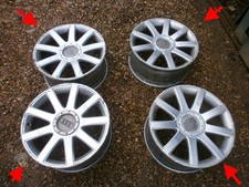 2004 AUDI TT MK1 8N 18" RS4 ORIGINAL GENUINE ALLOY WHEEL ALLOYS WHEELS *RARE* S3