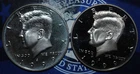 1999 S Kennedy Half Dollar Proof  Clad and  Silver LOT OF 2 {{{3c18