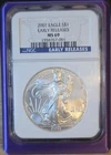 U.S. Mint American Silver Eagle 2007 NGC MS69 Early Releases 1 oz .999 Silver