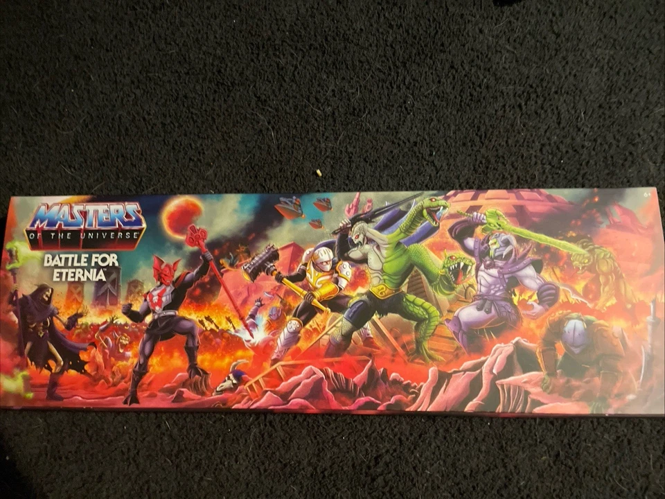 Masters of the Universe Origins Battle for Eternia paquete de 4 *exclusivo* MOTU Foto 2 de 3