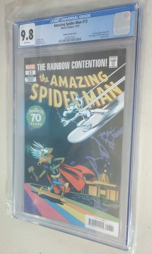 Amazing Spider-Man #13 Dave Bardin Muppet Thor Silver Surfer Variant CGC 9.8