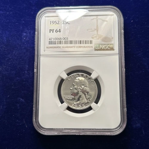 1952 Washington Quarter Proof PF66