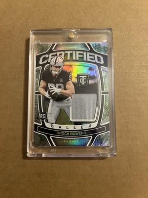 Panini 2024 Totally Certified Brock Bowers Rookie Certified Baller #CB-BRB /35