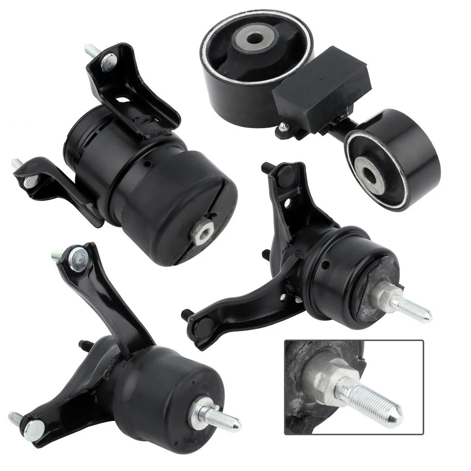 Montaje de transmisión del motor delantero 4 piezas para Toyota Camry 2,4 L 2007 2008 2009 Foto 4 de 4