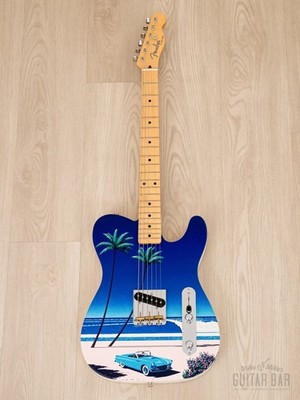 ギター Fender JAPAN ART CANVAS HIROSHI NAGAI 2022 Fender Japan Art Canvas Esquire Hiroshi Nagai No 1, Mint w