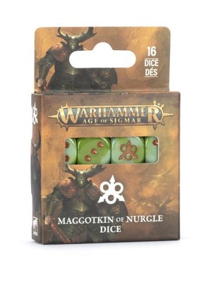 Warhammer Age of Sigmar Maggotkin of Nurgle Dice Würfel Neu und OVP
