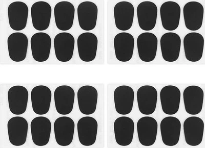 ANRUYI 32Pcs 0.8mm Mouthpiece Cushions, Saxophone Mouthpiece Pads Alto Tenor Saxophone