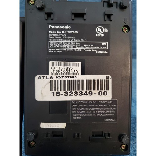 Panasonic KX-TD7895 Stacja bazowa telefonu bezprzewodowego z zasilaniem - Zdjęcie 4 z 6