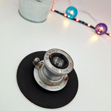 LEITZ ELMAR F=5cm 1:3,5 LENS FOR LEICA HOOD SCREW MOUNT M39. refbf