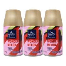 3 Pack - Glade Automatic Spray Air Freshener Refills, Wonder Melon, 6.2 oz