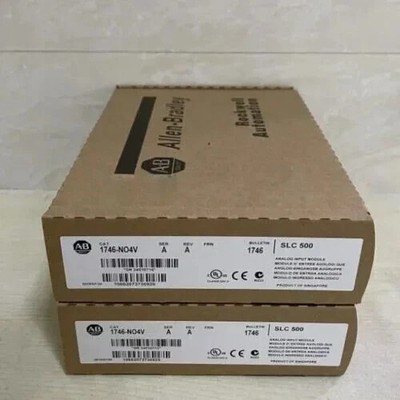 Neu Factory Sealed AB 1746-NO4V SER A SLC 500 Analog Output Module 1746NO4V