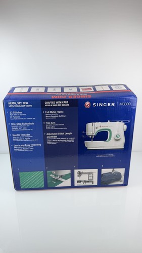 Neuwertige Singer M3300 Nähmaschine mit 97 Stichapplikationen - Bild 2 von 11