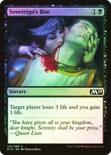 MTG FOIL Sovereign's Bite  - Core Set 2019 #120
