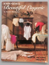 Vintage 90s Kwik Sew Beautiful Lingerie Book Master Patterns Kerstin Martensson
