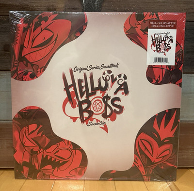 New Helluva Boss Season 1 SDCC 2025 Splatter Exclusive Soundtrack Vinyl Record