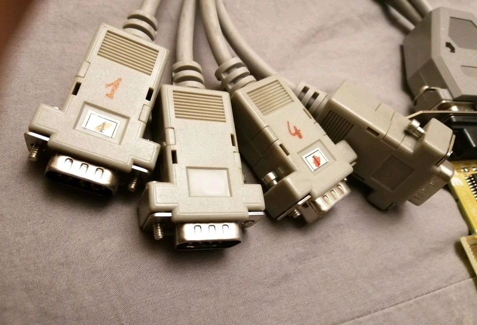 Scheda Multi Seriale PCI 4 Porte RS232 + Cavo DB9, SUNix 4056a OEM Seriali - Immagine 2 di 4