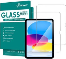 Paquete de 2 protectores de pantalla para iPad 11  A16 2025 11 pulgadas / 10 