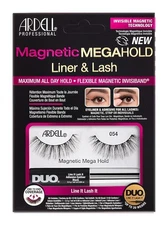 False Eyelashes Ardell Magnetic MEGAHOLD Invisiband Liner & Lash Kit 054