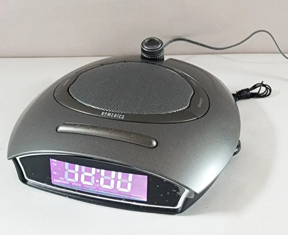 Homedics SS-4510 Soundspa Sounds Autoset Clock Projects Time - Image 4 of 4