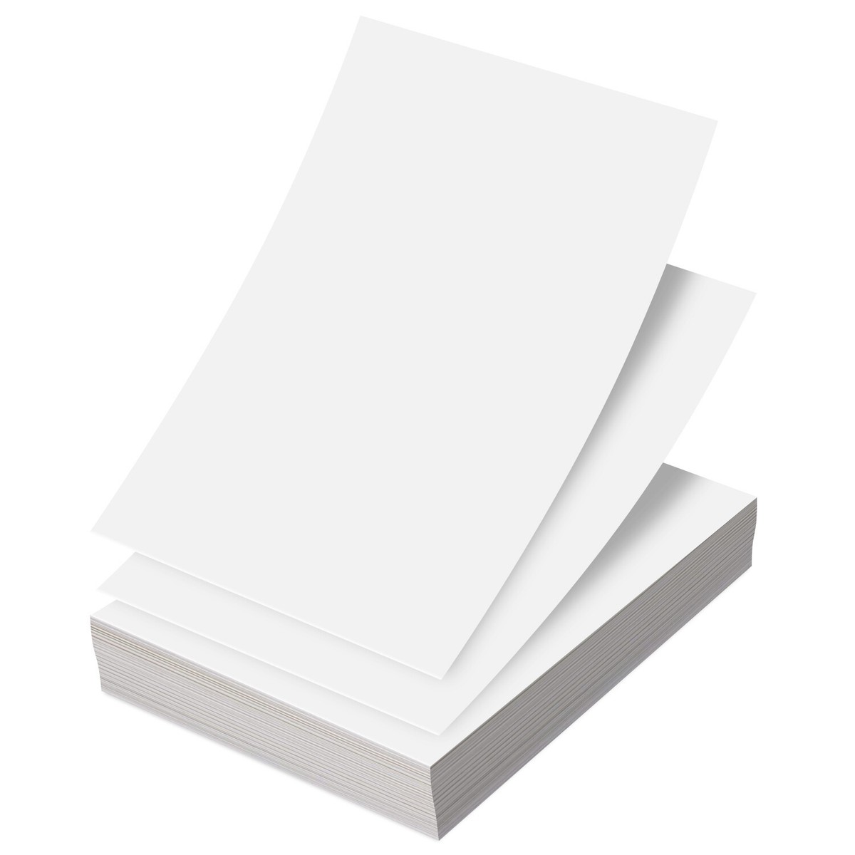 8.5 x 5.5 White Regular Paper, 24w (90gsm), Half Letter Size, 500