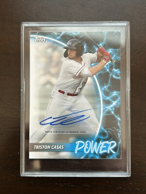 2021 Topps Pro Debut Triston Casas /50 Power Auto #TC-18 Boston 