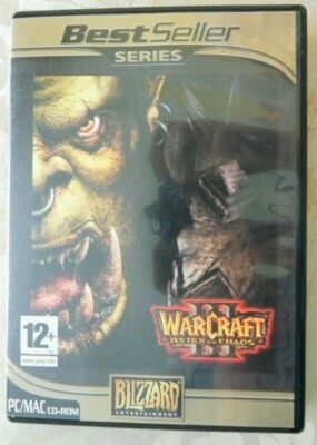Blizzard WarCraft Reign of Chaos Bestseller Serie PC MAC CD Rom Videospiel