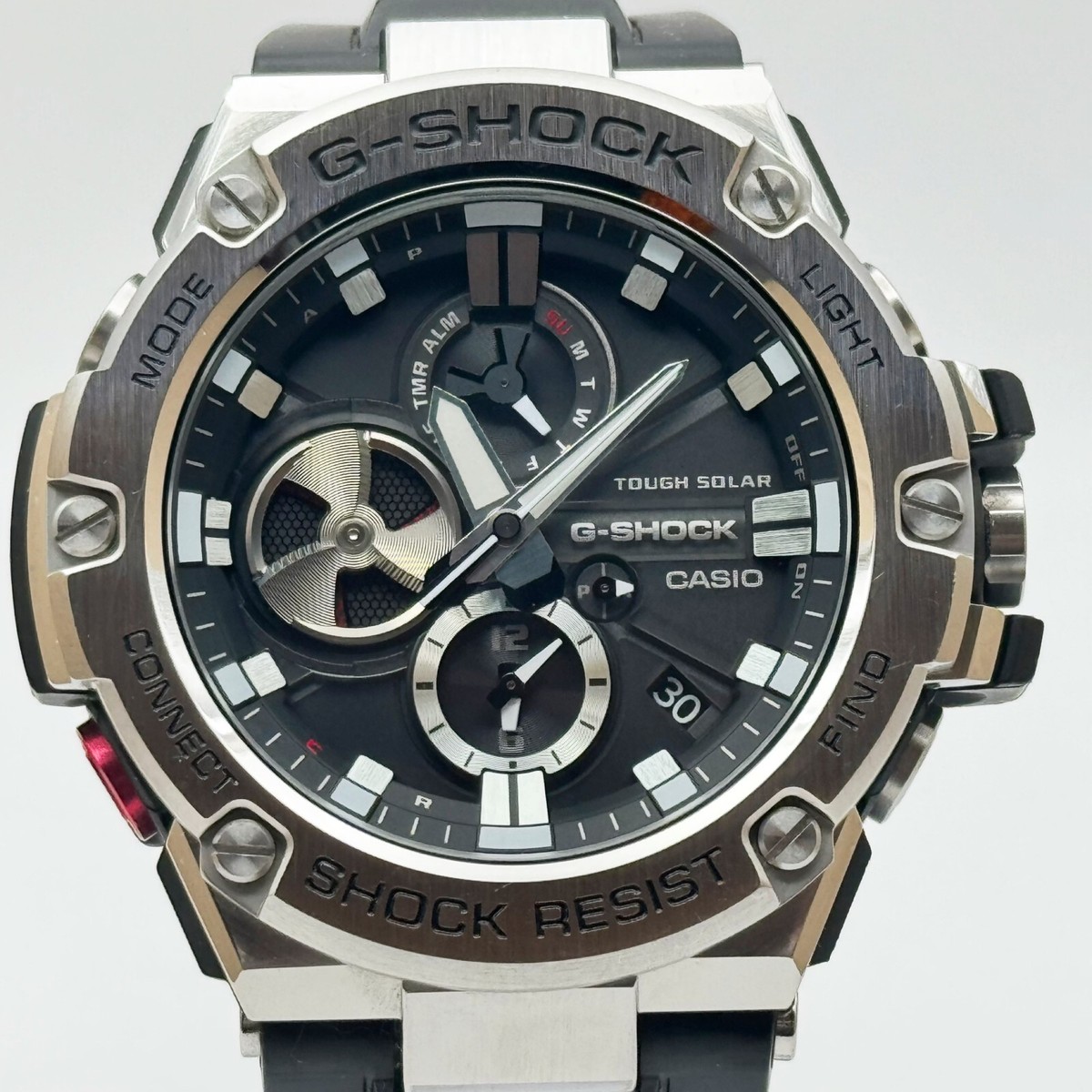 G-SHOCK　GST-B100-1AJF GSTB100-1A | Black G-STEEL Men's Watch G-SHOCK | CASIO