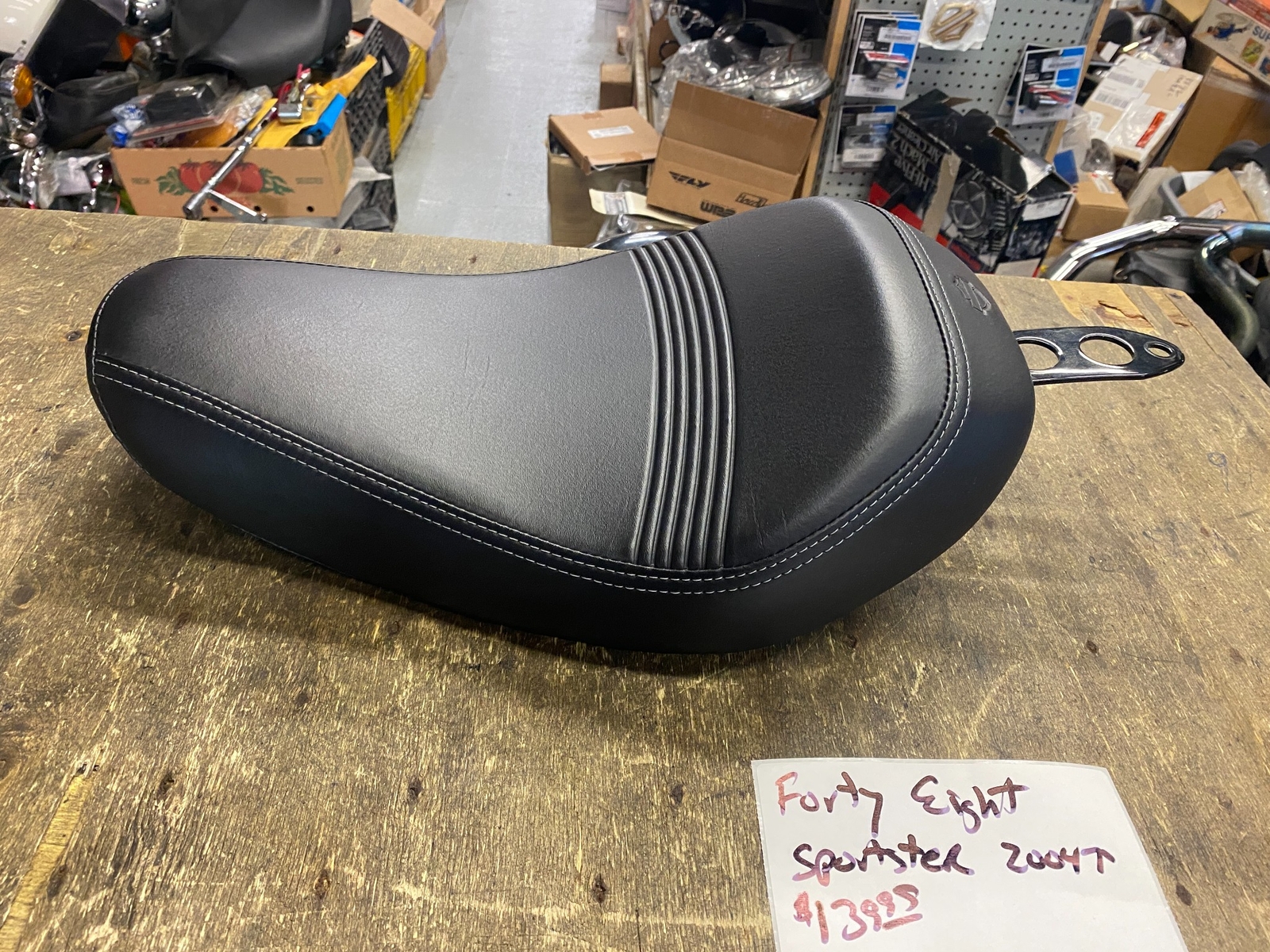 Harley XL 1200 1200x 883 Sportster 48 Iron Solo Stock OEM Seat  