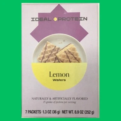 Ideal Protein LEMON Wafers - 7 packets