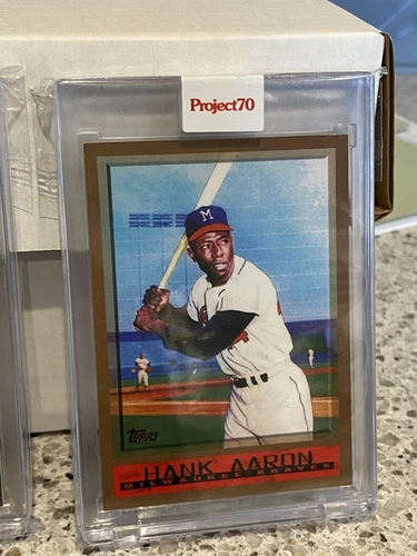 Topps Project 70 Card 147 - 1998 Hank Aaron by Matt McCormick