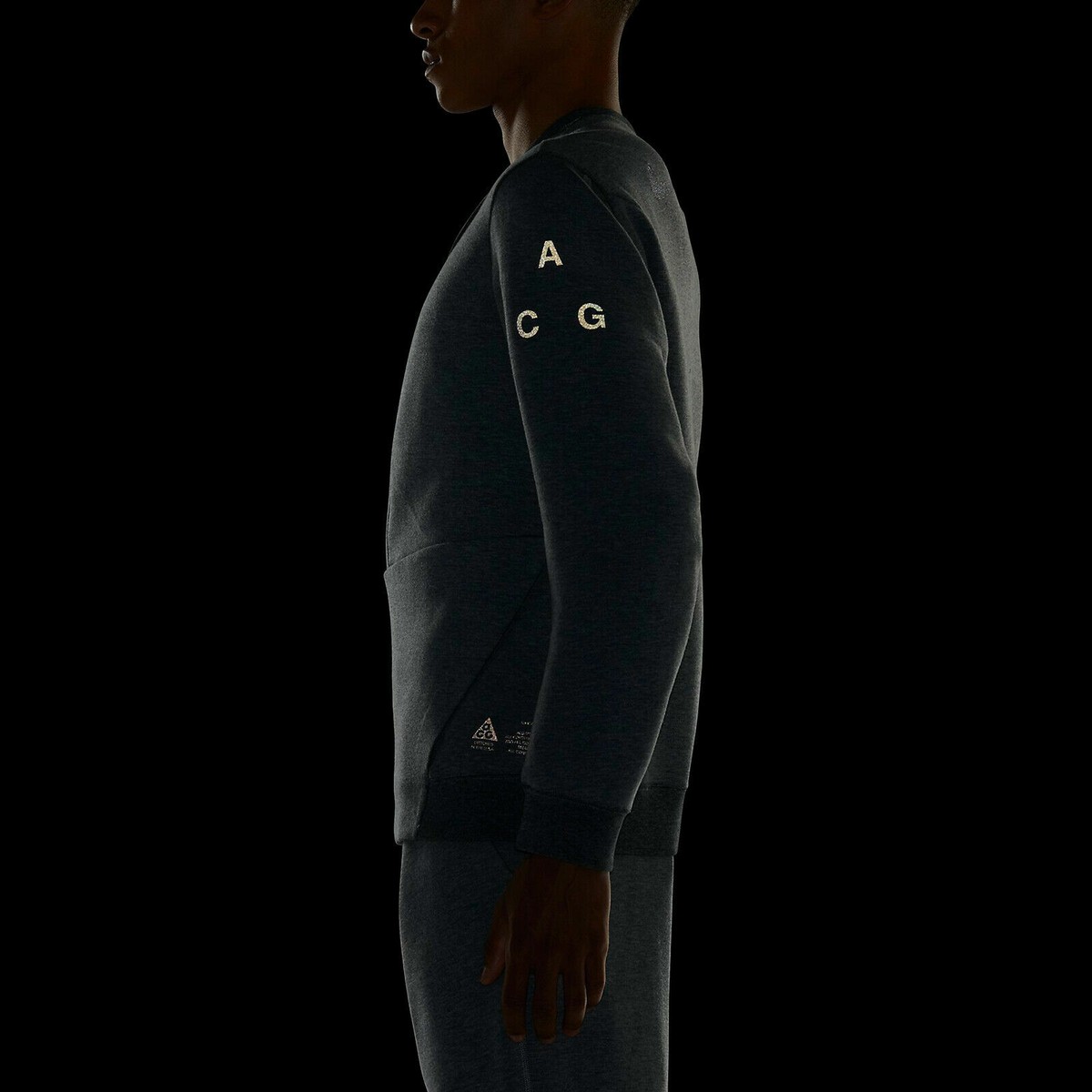 NWOT Nike NikeLab ACG Tech Fleece Crew Sweatshirt Heather