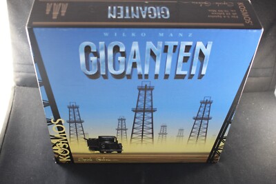 Giganten Wilko Manz RARE German 1st Edition Black Gold Kosmos Games Complete