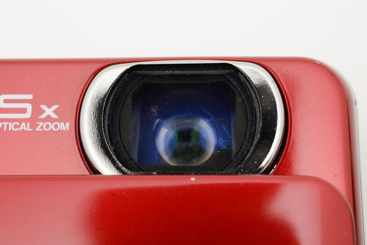 Near Mint] FUJIFILM FINEPIX Z700EXR RED 12.0MP Digital