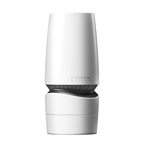 TENGA AERO SUCTION CONTROL MALE STROKER SILVER SEX TOY FROM CUPID'S LOVE SHOP
