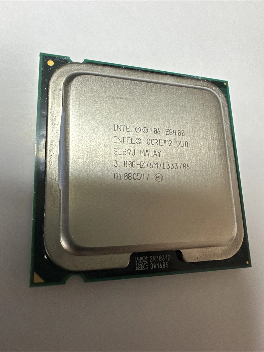 Jual Intel E8400/E 8400 Core 2 Duo 3.0Ghz Processor TANPA FAN Di Seller