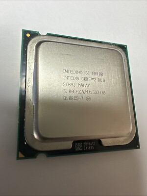 Intel Core 2 Duo E8400 3GHz Dual-Core (BX80570E8400) Processor