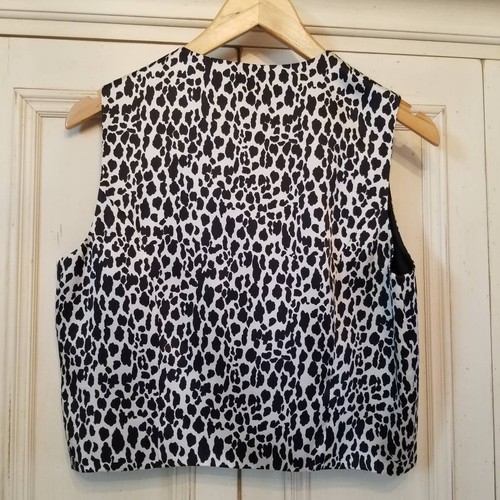 Peter Nygard Silk Vest / Sleeveless Blouse 6 - Picture 3 of 8