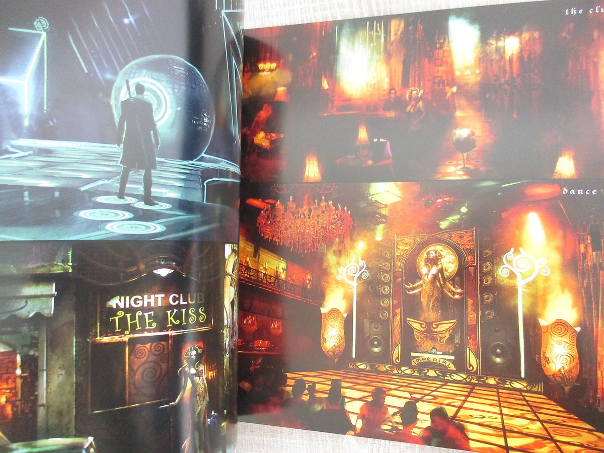 DEVIL MAY CRY DMC DENSE Art Set w/Pendant PS3 Xbox360 Book