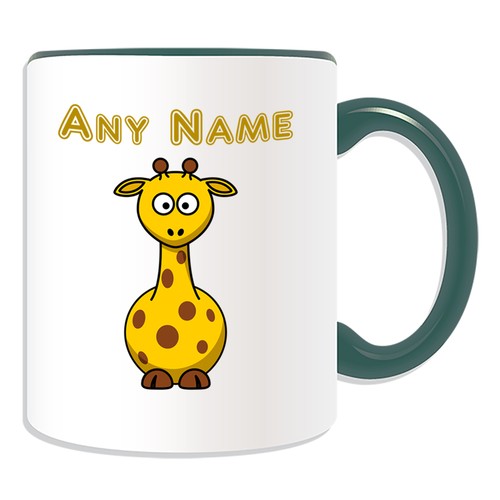 Personalised Gift Giraffe Mug Money Box Cup Customise Name Message Coffee Silly - Picture 12 of 20