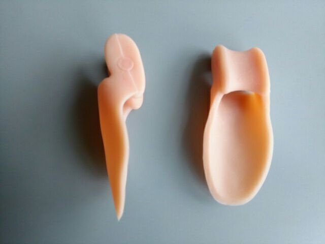 Gel de Silicona Pie Dedos Separador Valgus Protector Alivio Del Dolor Piel